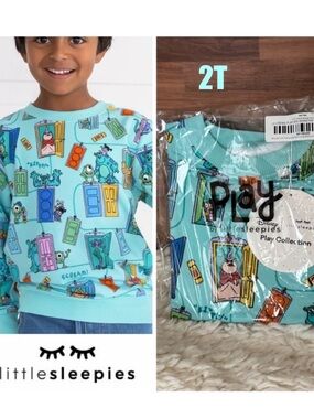 Little Sleepies Monsters Inc Sweatshirt 2T